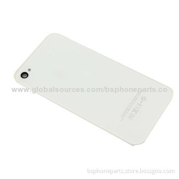White Back Cover Glass Panel, Rear Panel for iPhone 4/4G